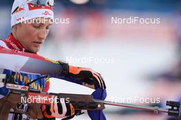 09.03.2019, Oestersund, Sweden (SWE): Felix Leitner (AUT) - IBU world championships biathlon, sprint men, Oestersund (SWE). www.nordicfocus.com. © Tumashov/NordicFocus. Every downloaded picture is fee-liable.