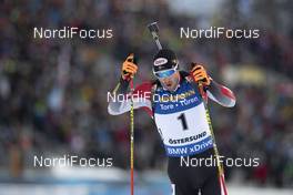 09.03.2019, Oestersund, Sweden (SWE): Dominik Landertinger (AUT) - IBU world championships biathlon, sprint men, Oestersund (SWE). www.nordicfocus.com. © Manzoni/NordicFocus. Every downloaded picture is fee-liable.