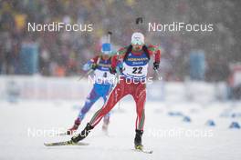09.03.2019, Oestersund, Sweden (SWE): Vladimir Iliev (BUL) - IBU world championships biathlon, sprint men, Oestersund (SWE). www.nordicfocus.com. © Manzoni/NordicFocus. Every downloaded picture is fee-liable.