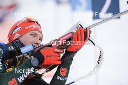 09.03.2019, Oestersund, Sweden (SWE): Benedikt Doll (GER) - IBU world championships biathlon, sprint men, Oestersund (SWE). www.nordicfocus.com. © Tumashov/NordicFocus. Every downloaded picture is fee-liable.