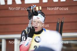 09.03.2019, Oestersund, Sweden (SWE): Johannes Thingnes Boe (NOR) - IBU world championships biathlon, sprint men, Oestersund (SWE). www.nordicfocus.com. © Manzoni/NordicFocus. Every downloaded picture is fee-liable.