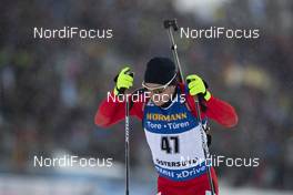 09.03.2019, Oestersund, Sweden (SWE): Mihail Usov (MDA) - IBU world championships biathlon, sprint men, Oestersund (SWE). www.nordicfocus.com. © Manzoni/NordicFocus. Every downloaded picture is fee-liable.