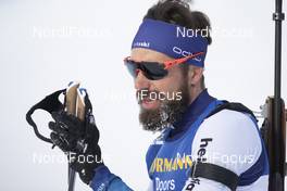 09.03.2019, Oestersund, Sweden (SWE): Benjamin Weger (SUI) - IBU world championships biathlon, sprint men, Oestersund (SWE). www.nordicfocus.com. © Manzoni/NordicFocus. Every downloaded picture is fee-liable.