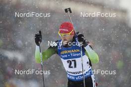 09.03.2019, Oestersund, Sweden (SWE): Jakov Fak (SLO) - IBU world championships biathlon, sprint men, Oestersund (SWE). www.nordicfocus.com. © Manzoni/NordicFocus. Every downloaded picture is fee-liable.