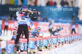 09.03.2019, Oestersund, Sweden (SWE): Benjamin Weger (SUI) - IBU world championships biathlon, sprint men, Oestersund (SWE). www.nordicfocus.com. © Tumashov/NordicFocus. Every downloaded picture is fee-liable.