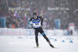 09.03.2019, Oestersund, Sweden (SWE): Kalev Ermits (EST) - IBU world championships biathlon, sprint men, Oestersund (SWE). www.nordicfocus.com. © Manzoni/NordicFocus. Every downloaded picture is fee-liable.