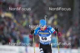 09.03.2019, Oestersund, Sweden (SWE): Matvey Eliseev (RUS) - IBU world championships biathlon, sprint men, Oestersund (SWE). www.nordicfocus.com. © Manzoni/NordicFocus. Every downloaded picture is fee-liable.