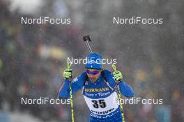 09.03.2019, Oestersund, Sweden (SWE): Thomas Bormolini (ITA) - IBU world championships biathlon, sprint men, Oestersund (SWE). www.nordicfocus.com. © Manzoni/NordicFocus. Every downloaded picture is fee-liable.