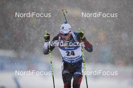 09.03.2019, Oestersund, Sweden (SWE): Michal Krcmar (CZE) - IBU world championships biathlon, sprint men, Oestersund (SWE). www.nordicfocus.com. © Manzoni/NordicFocus. Every downloaded picture is fee-liable.