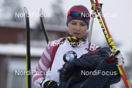 08.03.2019, Oestersund, Sweden (SWE): Joanne Reid (USA) - IBU world championships biathlon, sprint women, Oestersund (SWE). www.nordicfocus.com. © Manzoni/NordicFocus. Every downloaded picture is fee-liable.