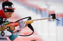 08.03.2019, Oestersund, Sweden (SWE): Celia Aymonier (FRA) - IBU world championships biathlon, sprint women, Oestersund (SWE). www.nordicfocus.com. © Tumashov/NordicFocus. Every downloaded picture is fee-liable.