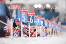 08.03.2019, Oestersund, Sweden (SWE): Aita Gasparin (SUI) - IBU world championships biathlon, sprint women, Oestersund (SWE). www.nordicfocus.com. © Tumashov/NordicFocus. Every downloaded picture is fee-liable.