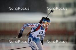 08.03.2019, Oestersund, Sweden (SWE): Yan Zhang (CHN) - IBU world championships biathlon, sprint women, Oestersund (SWE). www.nordicfocus.com. © Tumashov/NordicFocus. Every downloaded picture is fee-liable.