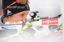 08.03.2019, Oestersund, Sweden (SWE): Anais Chevalier (FRA) - IBU world championships biathlon, sprint women, Oestersund (SWE). www.nordicfocus.com. © Tumashov/NordicFocus. Every downloaded picture is fee-liable.