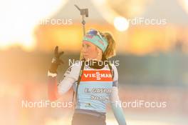 06.03.2019, Oestersund, Sweden (SWE): Elisa Gasparin (SUI) - IBU world championships biathlon, training, Oestersund (SWE). www.nordicfocus.com. © Tumashov/NordicFocus. Every downloaded picture is fee-liable.