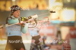 06.03.2019, Oestersund, Sweden (SWE): Anais Chevalier (FRA) - IBU world championships biathlon, training, Oestersund (SWE). www.nordicfocus.com. © Tumashov/NordicFocus. Every downloaded picture is fee-liable.