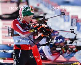 06.03.2019, Oestersund, Sweden (SWE): Lisa Theresa Hauser (AUT) - IBU world championships biathlon, training, Oestersund (SWE). www.nordicfocus.com. © Tumashov/NordicFocus. Every downloaded picture is fee-liable.