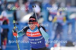 06.03.2019, Oestersund, Sweden (SWE): Quentin Fillon Maillet (FRA) - IBU world championships biathlon, training, Oestersund (SWE). www.nordicfocus.com. © Tumashov/NordicFocus. Every downloaded picture is fee-liable.