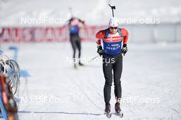 11.03.2019, Oestersund, Sweden (SWE): Christian Gow (CAN) - IBU world championships biathlon, training, Oestersund (SWE). www.nordicfocus.com. © Tumashov/NordicFocus. Every downloaded picture is fee-liable.