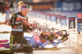 11.03.2019, Oestersund, Sweden (SWE): Karolin Horchler (GER) - IBU world championships biathlon, training, Oestersund (SWE). www.nordicfocus.com. © Tumashov/NordicFocus. Every downloaded picture is fee-liable.