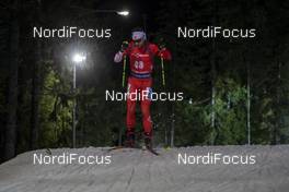 04.12.2019, Oestersund, Sweden, (SWE): Christian Gow (CAN) - IBU world cup biathlon, individual men, Oestersund (SWE). www.nordicfocus.com. © Nico Manzoni/NordicFocus. Every downloaded picture is fee-liable.