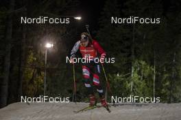 04.12.2019, Oestersund, Sweden, (SWE): Dominik Landertinger (AUT) - IBU world cup biathlon, individual men, Oestersund (SWE). www.nordicfocus.com. © Nico Manzoni/NordicFocus. Every downloaded picture is fee-liable.