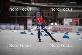 04.12.2019, Oestersund, Sweden, (SWE): Lukas Hofer (ITA) - IBU world cup biathlon, individual men, Oestersund (SWE). www.nordicfocus.com. © Nico Manzoni/NordicFocus. Every downloaded picture is fee-liable.
