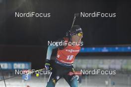 04.12.2019, Oestersund, Sweden, (SWE): Quentin Fillon Maillet (FRA) - IBU world cup biathlon, individual men, Oestersund (SWE). www.nordicfocus.com. © Manzoni/NordicFocus. Every downloaded picture is fee-liable.