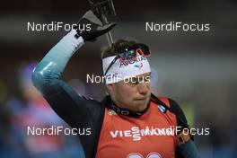 04.12.2019, Oestersund, Sweden, (SWE): Antonin Guigonnat (FRA) - IBU world cup biathlon, individual men, Oestersund (SWE). www.nordicfocus.com. © Manzoni/NordicFocus. Every downloaded picture is fee-liable.