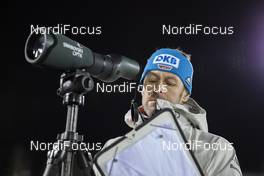 04.12.2019, Oestersund, Sweden, (SWE): Mark Kirchner (GER) coach Team Germany - IBU world cup biathlon, individual men, Oestersund (SWE). www.nordicfocus.com. © Manzoni/NordicFocus. Every downloaded picture is fee-liable.