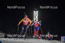 04.12.2019, Oestersund, Sweden, (SWE): Benedikt Doll (GER), Tomas Hasilla (SVK) - IBU world cup biathlon, individual men, Oestersund (SWE). www.nordicfocus.com. © Nico Manzoni/NordicFocus. Every downloaded picture is fee-liable.