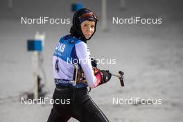 05.12.2019, Oestersund, Sweden, (SWE): Elisa Gasparin (SUI) - IBU world cup biathlon, individual women, Oestersund (SWE). www.nordicfocus.com. © Nico Manzoni/NordicFocus. Every downloaded picture is fee-liable.