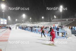 05.12.2019, Oestersund, Sweden, (SWE): Event Feature: Snow fell shortly prior to the race - IBU world cup biathlon, individual women, Oestersund (SWE). www.nordicfocus.com. © Manzoni/NordicFocus. Every downloaded picture is fee-liable.