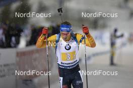 30.11.2019, Oestersund, Sweden, (SWE): Simon Schempp (GER) - IBU world cup biathlon, relay mixed, Oestersund (SWE). www.nordicfocus.com. © Manzoni/NordicFocus. Every downloaded picture is fee-liable.