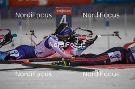 30.11.2019, Oestersund, Sweden, (SWE): Selina Gasparin (SUI) - IBU world cup biathlon, relay mixed, Oestersund (SWE). www.nordicfocus.com. © Nico Manzoni/NordicFocus. Every downloaded picture is fee-liable.
