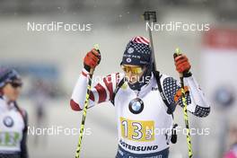 30.11.2019, Oestersund, Sweden, (SWE): Leif Nordgren (USA) - IBU world cup biathlon, relay mixed, Oestersund (SWE). www.nordicfocus.com. © Manzoni/NordicFocus. Every downloaded picture is fee-liable.
