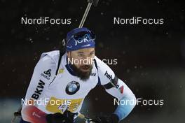 30.11.2019, Oestersund, Sweden, (SWE): Benjamin Weger (SUI) - IBU world cup biathlon, relay mixed, Oestersund (SWE). www.nordicfocus.com. © Manzoni/NordicFocus. Every downloaded picture is fee-liable.
