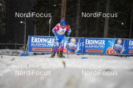 30.11.2019, Oestersund, Sweden, (SWE): Dmitry Malyshko (RUS) - IBU world cup biathlon, relay mixed, Oestersund (SWE). www.nordicfocus.com. © Nico Manzoni/NordicFocus. Every downloaded picture is fee-liable.