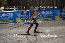 30.11.2019, Oestersund, Sweden, (SWE): Simon Schempp (GER) - IBU world cup biathlon, relay mixed, Oestersund (SWE). www.nordicfocus.com. © Nico Manzoni/NordicFocus. Every downloaded picture is fee-liable.