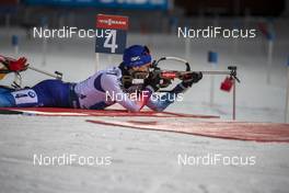 30.11.2019, Oestersund, Sweden, (SWE): Jeremy Finello (SUI) - IBU world cup biathlon, relay mixed, Oestersund (SWE). www.nordicfocus.com. © Nico Manzoni/NordicFocus. Every downloaded picture is fee-liable.