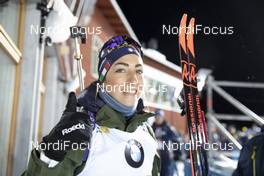 30.11.2019, Oestersund, Sweden, (SWE): Lisa Vittozzi (ITA) - IBU world cup biathlon, relay mixed, Oestersund (SWE). www.nordicfocus.com. © Manzoni/NordicFocus. Every downloaded picture is fee-liable.