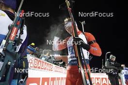 30.11.2019, Oestersund, Sweden, (SWE): Scott Gow (CAN) - IBU world cup biathlon, relay mixed, Oestersund (SWE). www.nordicfocus.com. © Manzoni/NordicFocus. Every downloaded picture is fee-liable.