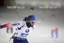 30.11.2019, Oestersund, Sweden, (SWE): Jeremy Finello (SUI) - IBU world cup biathlon, relay mixed, Oestersund (SWE). www.nordicfocus.com. © Manzoni/NordicFocus. Every downloaded picture is fee-liable.