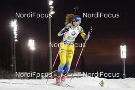 30.11.2019, Oestersund, Sweden, (SWE): Mona Brorsson (SWE) - IBU world cup biathlon, relay mixed, Oestersund (SWE). www.nordicfocus.com. © Manzoni/NordicFocus. Every downloaded picture is fee-liable.