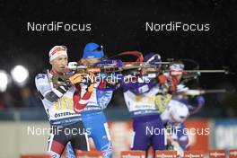 30.11.2019, Oestersund, Sweden, (SWE): Felix Leitner (AUT) - IBU world cup biathlon, relay mixed, Oestersund (SWE). www.nordicfocus.com. © Manzoni/NordicFocus. Every downloaded picture is fee-liable.