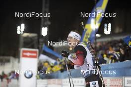 30.11.2019, Oestersund, Sweden, (SWE): Johannes Thingnes Boe (NOR) - IBU world cup biathlon, relay mixed, Oestersund (SWE). www.nordicfocus.com. © Manzoni/NordicFocus. Every downloaded picture is fee-liable.