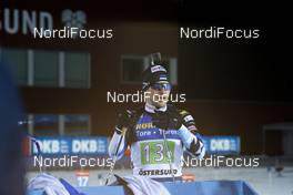 07.12.2019, Oestersund, Sweden, (SWE): Kalev Ermits (EST) - IBU world cup biathlon, relay men, Oestersund (SWE). www.nordicfocus.com. © Manzoni/NordicFocus. Every downloaded picture is fee-liable.
