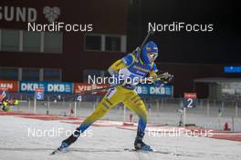 07.12.2019, Oestersund, Sweden, (SWE): Sebastian Samuelsson (SWE) - IBU world cup biathlon, relay men, Oestersund (SWE). www.nordicfocus.com. © Nico Manzoni/NordicFocus. Every downloaded picture is fee-liable.