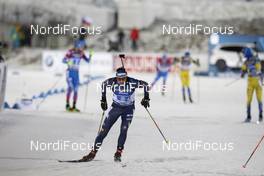 07.12.2019, Oestersund, Sweden, (SWE): Dominik Windisch (ITA) - IBU world cup biathlon, relay men, Oestersund (SWE). www.nordicfocus.com. © Manzoni/NordicFocus. Every downloaded picture is fee-liable.