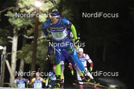 07.12.2019, Oestersund, Sweden, (SWE): Raman Yaliotnau (BLR) - IBU world cup biathlon, relay men, Oestersund (SWE). www.nordicfocus.com. © Nico Manzoni/NordicFocus. Every downloaded picture is fee-liable.
